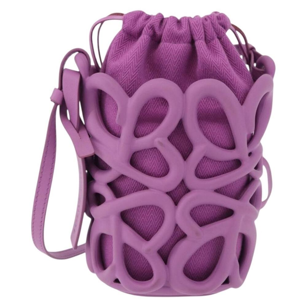Loewe Inflatable Pocket Shoulder Bag Purple